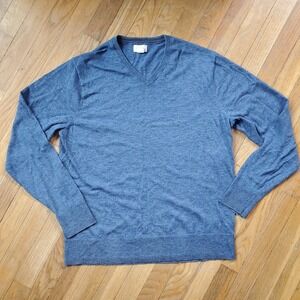 Old Navy blue‎ V-neck pullover sweater size large